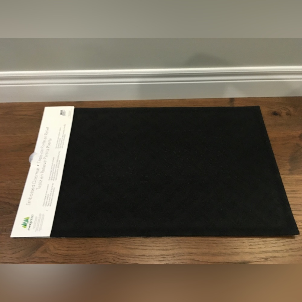 Evergreen Embossed Fall Doormat - Picture 2 of 5